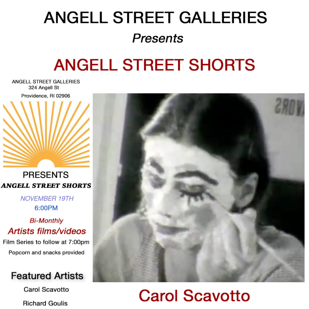 Angell Street Shorts, presented by Angell Street Galleries.